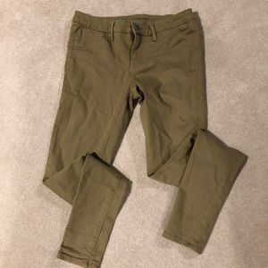 Khaki jeggings